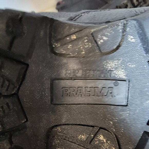 Brahma boots womens black size 6.5 steel toe Anti Fatigue Work - Picture 10 of 10